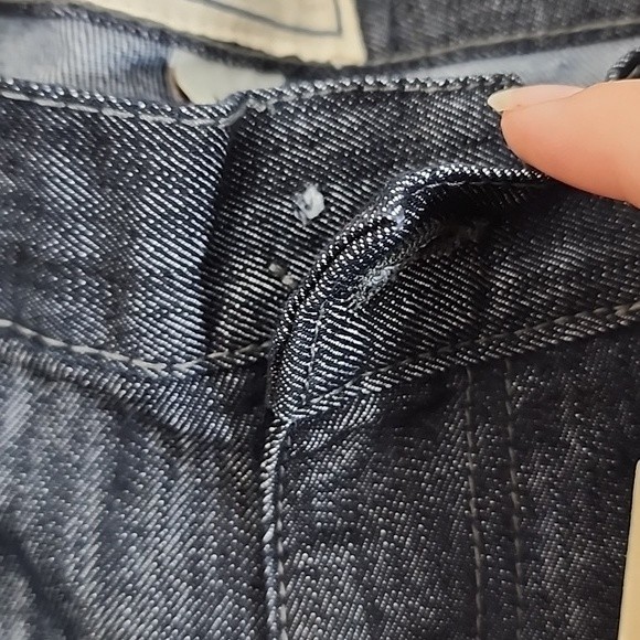 Colours Alexander Julian straight fit jeans in crash color size 42×30 NWT - Picture 4 of 12